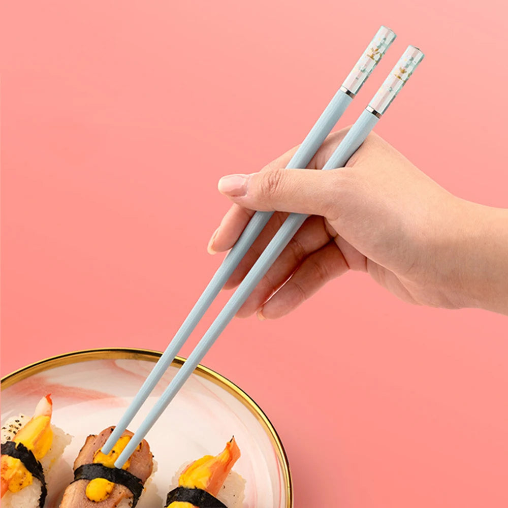 5 Pares Sushi Chop Sticks Set - Mundo Japao