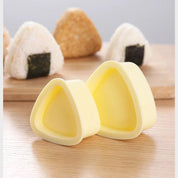 Triangular Sushi Maker Mold para DIY Onigiri - 2PCs, Novo - Mundo Japao