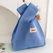 Bolsa com estampa xadrez japonesa