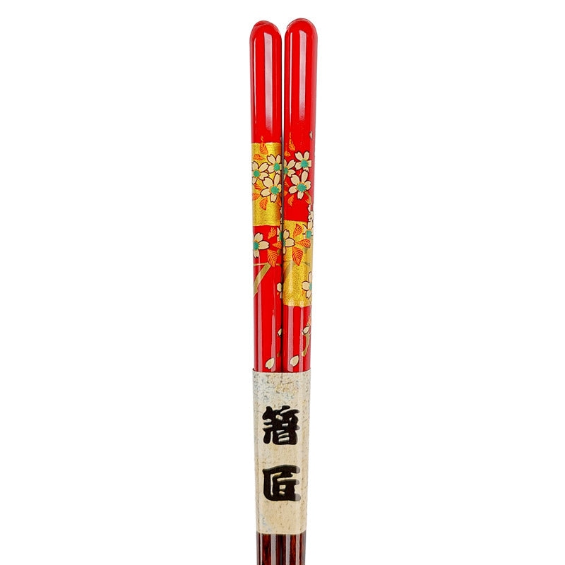 Pauzinhos Japoneses Vermelhos - Mundo Japao