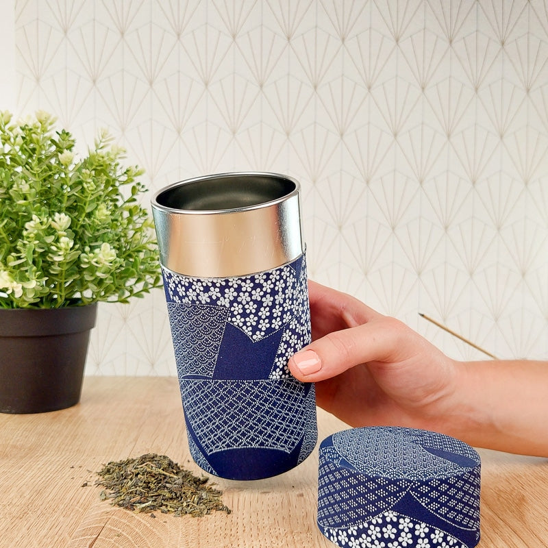 Caixa de Chá em Patchwork Japonês