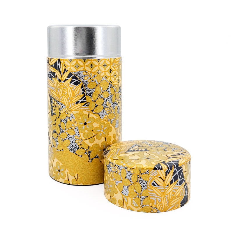 Caixa de chá japonesa Golden Washi - Mundo Japao