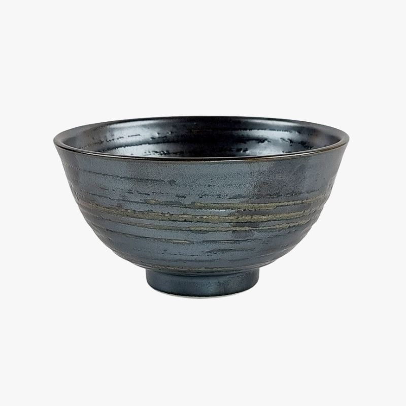 Tigela de arroz japonês Kurouzu