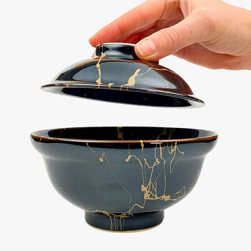 Tigela Donburi Kintsugi - Mundo Japao