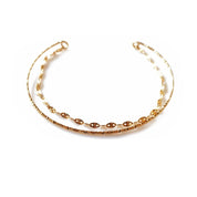Pulseira Japonesa com Corrente de Ouro - Mundo Japao