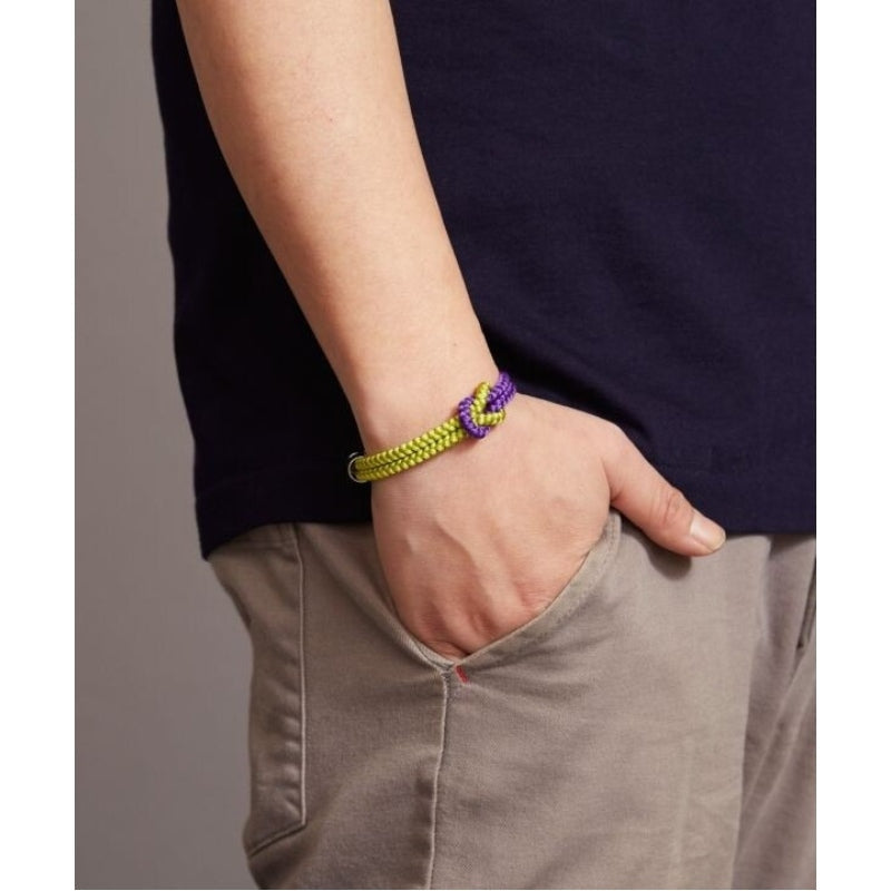 Pulseira de nó masculino japonês - Mundo Japao