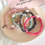 Pulseira Maneki Neko - Miçangas - Mundo Japao