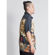 Estampa de camisa japonesa