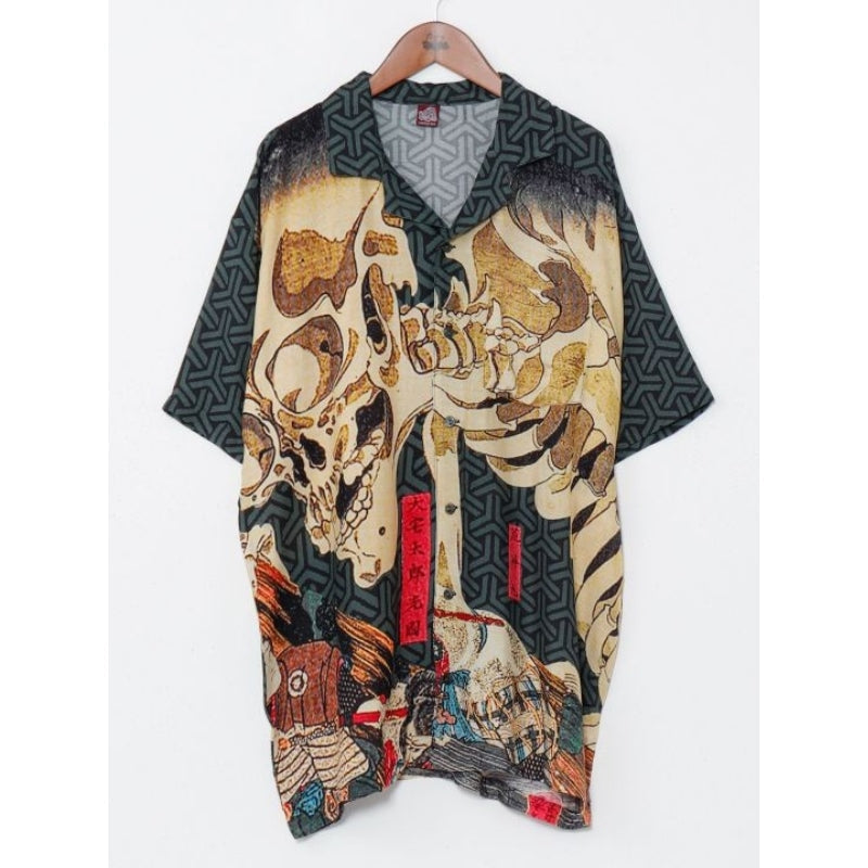 Estampa de camisa japonesa