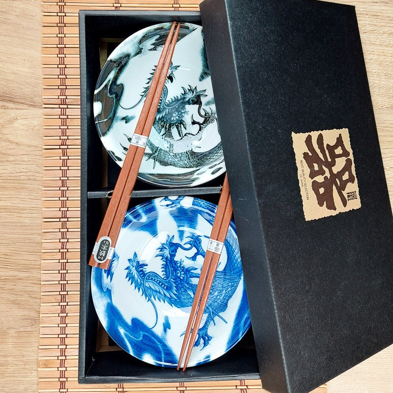 Caixa de 2 Dragon Bowls Japoneses - Mundo Japao