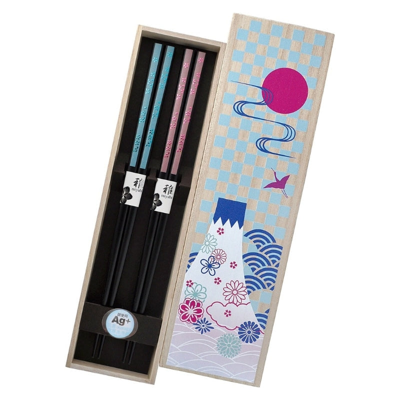 Caixa de pauzinhos japoneses Sakura - Mundo Japao
