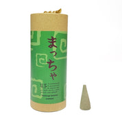 Cone de Incenso de Chá Verde