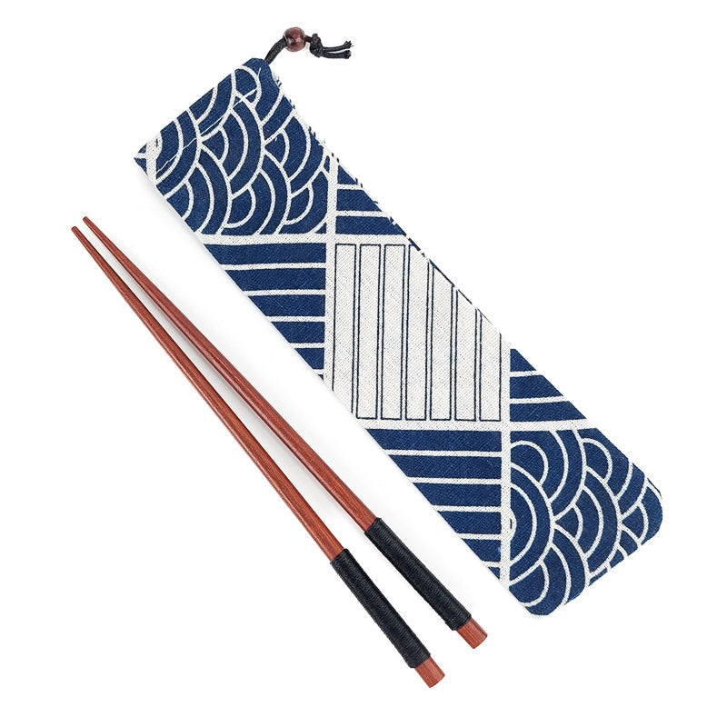 Estojo para pauzinhos japoneses em patchwork - Mundo Japao