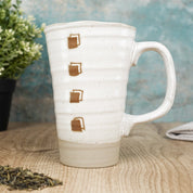 Caneca Japonesa Branca Grande