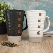 Caneca Japonesa Preta Grande