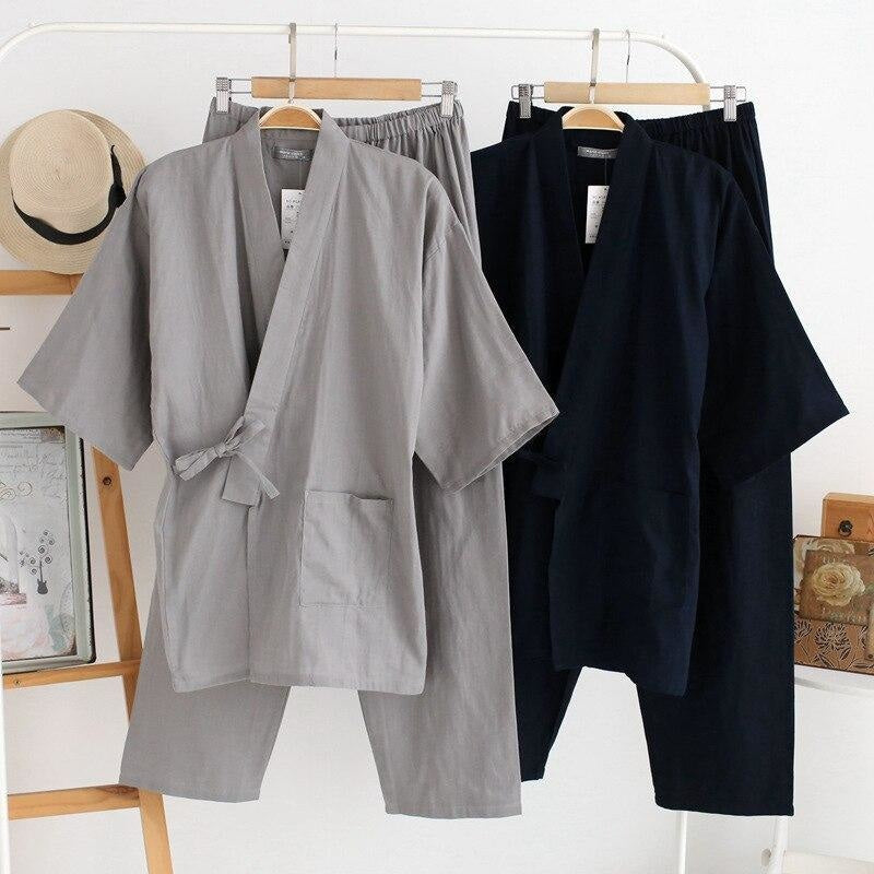 Calças masculinas Jinbei