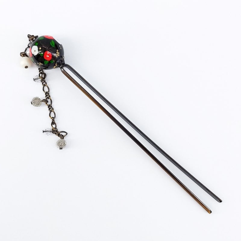 Camélia Kanzashi Japonesa