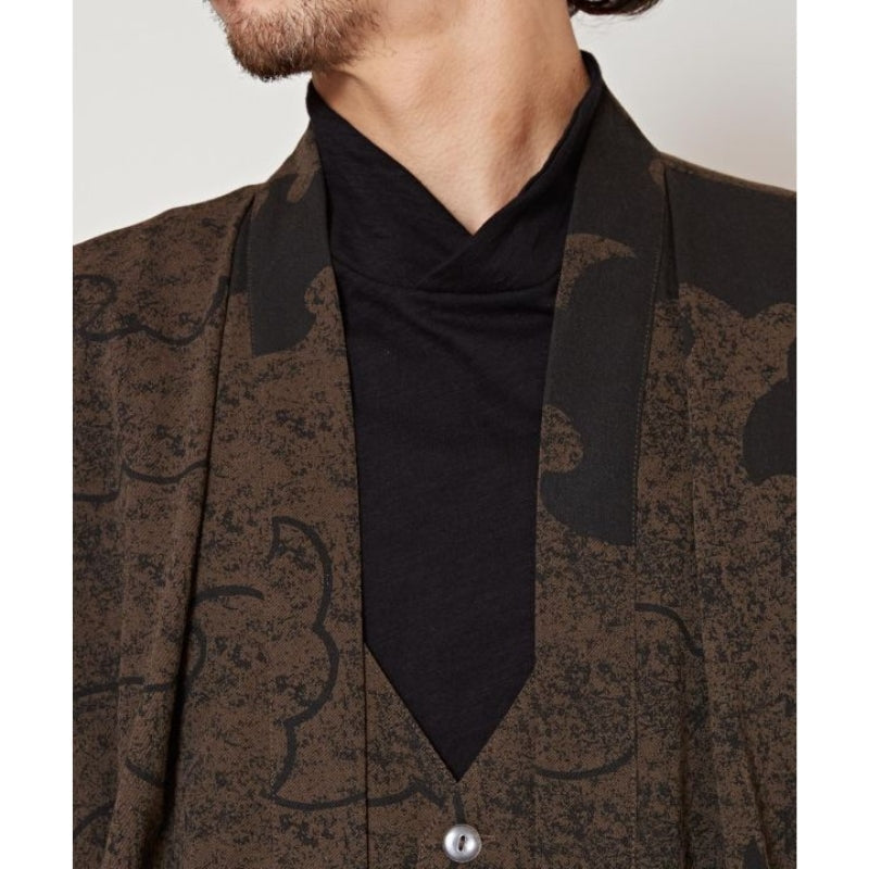 Cardigan quimono masculino