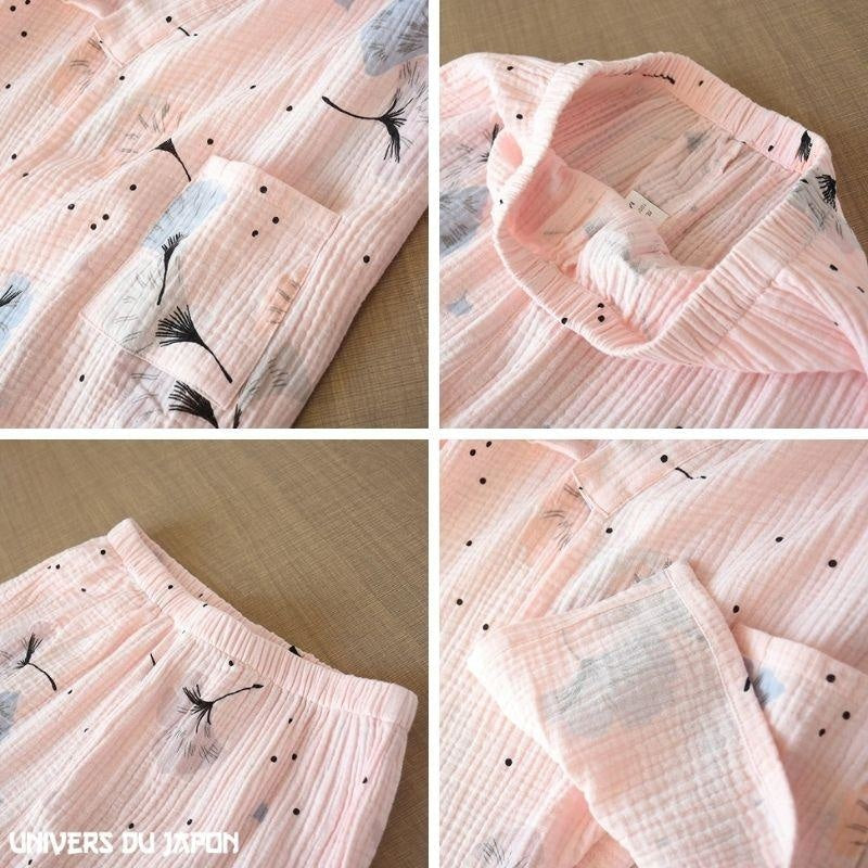 Pijama quimono feminino