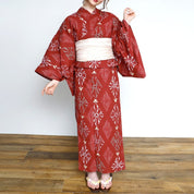 Kimono Japonais Femme Rouge