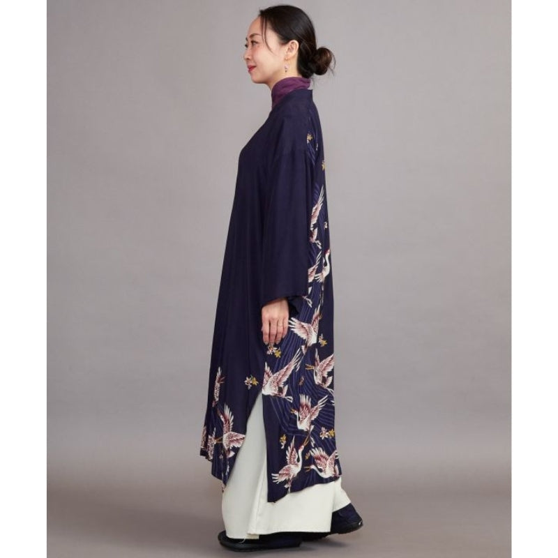 Quimono longo feminino Crane