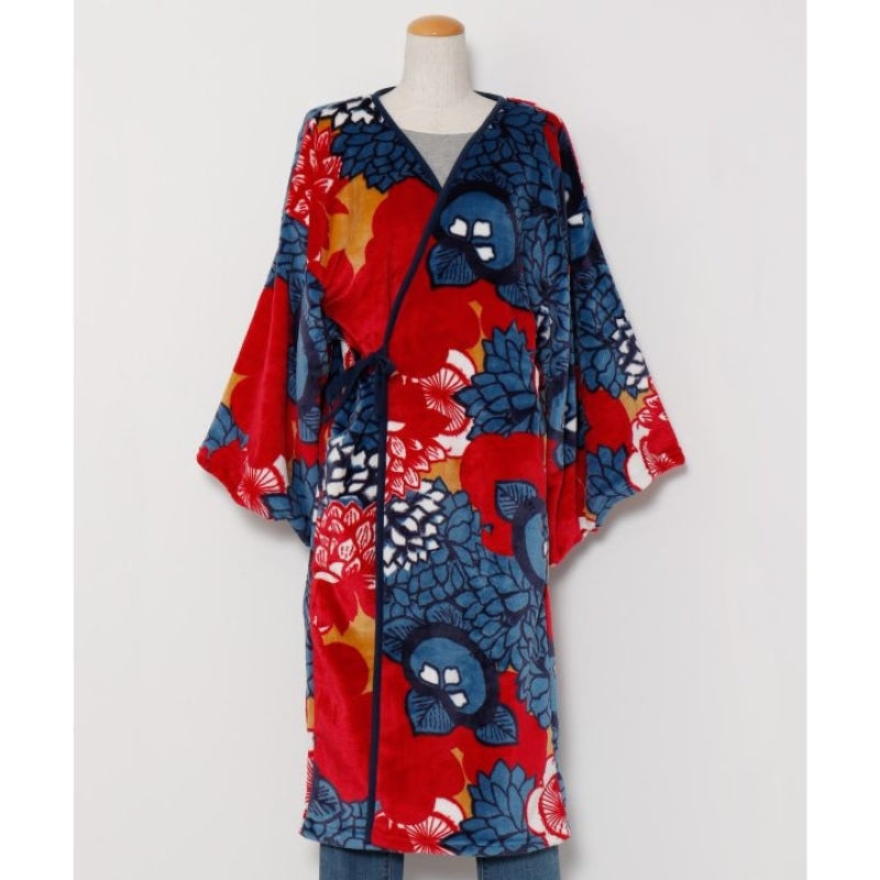Quimono de lã feminino Kiku
