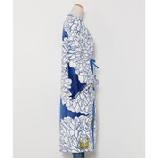Kimono de lã feminino peônia