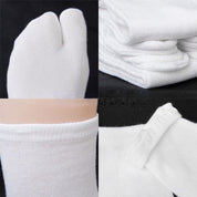 Lote 3 pares de meias japonesas Tabi