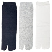 Lote 3 pares de meias japonesas Tabi