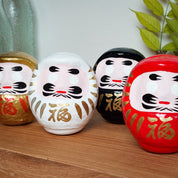 Lote 4 Daruma Japonês - 9 cm