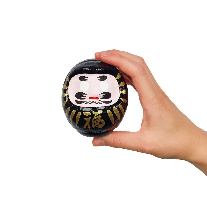 Lote 4 Daruma Japonês - 9 cm