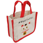 Lancheira Maneki Neko Branca