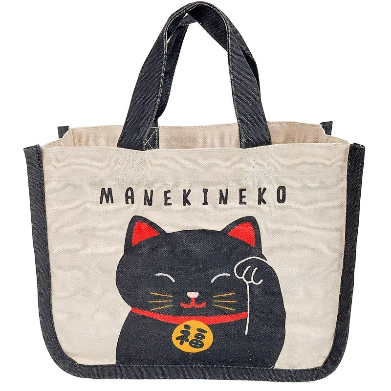 Lancheira Maneki Neko Preta