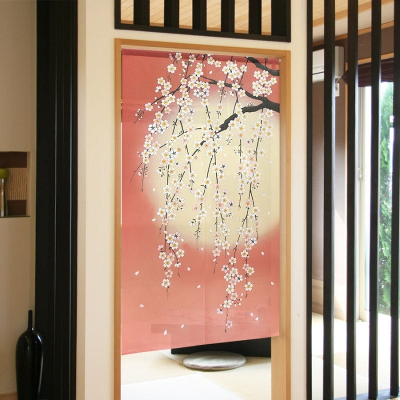 Flor de cerejeira japonesa Noren