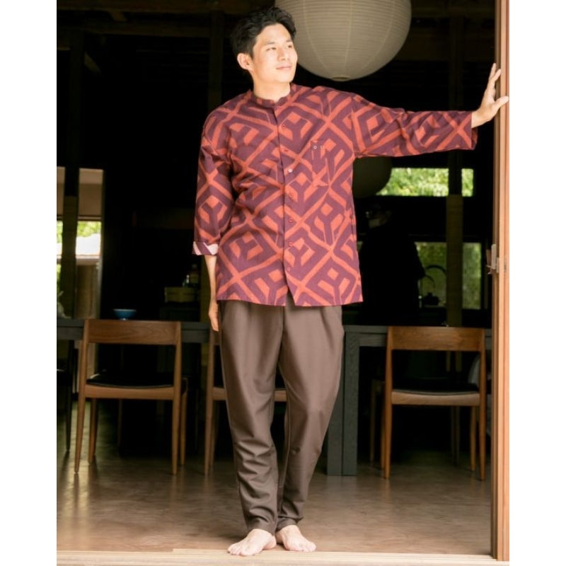 Calças Masculinas Estilo Japonês