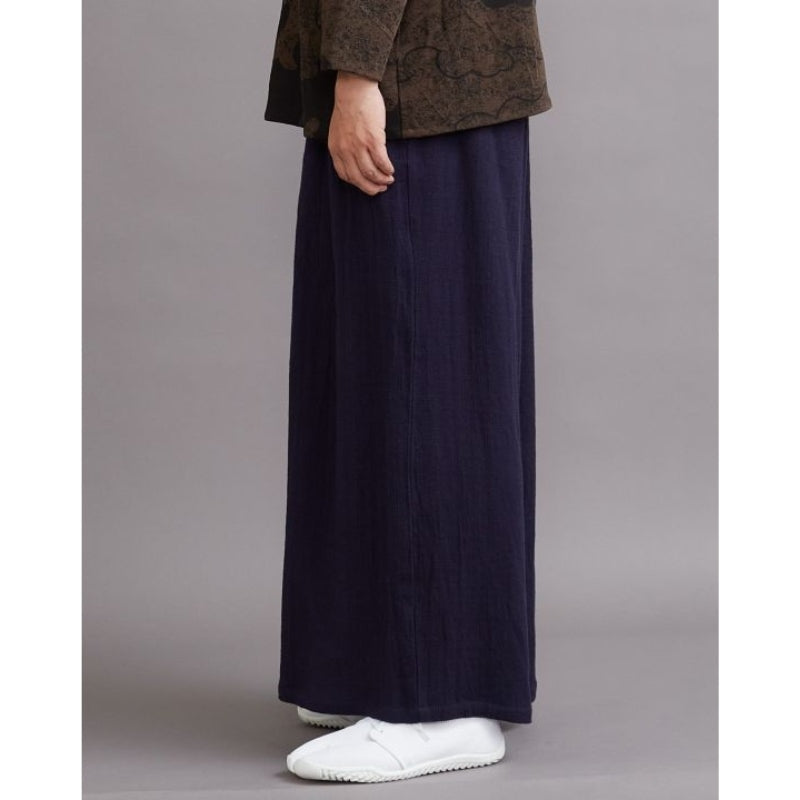 Calça Masculina Japonesa de Perna Larga