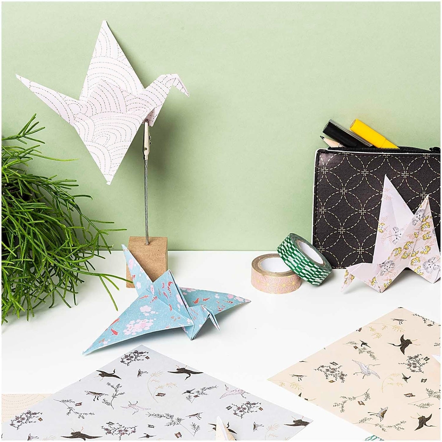 Papel de origami japonês