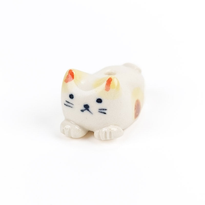 Porta-incenso de cerâmica para gatos