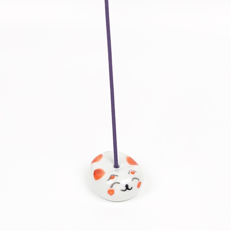 Porta-incenso japonês Neko