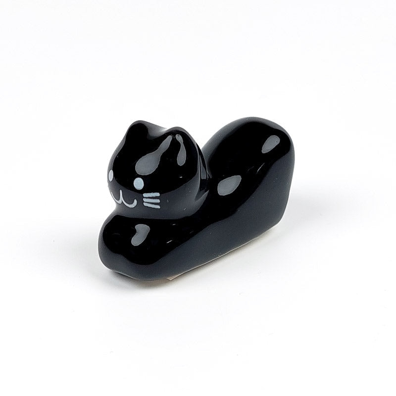 Descanso para pauzinhos gato preto - Mundo Japao