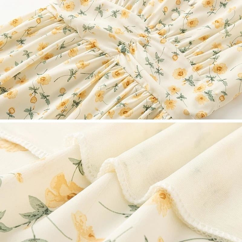 Vestido de verão feminino japonês