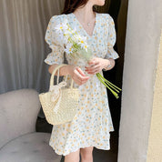 Vestido de verão feminino japonês