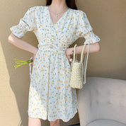 Vestido de verão feminino japonês