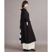 Vestido Japonês Moderno Preto