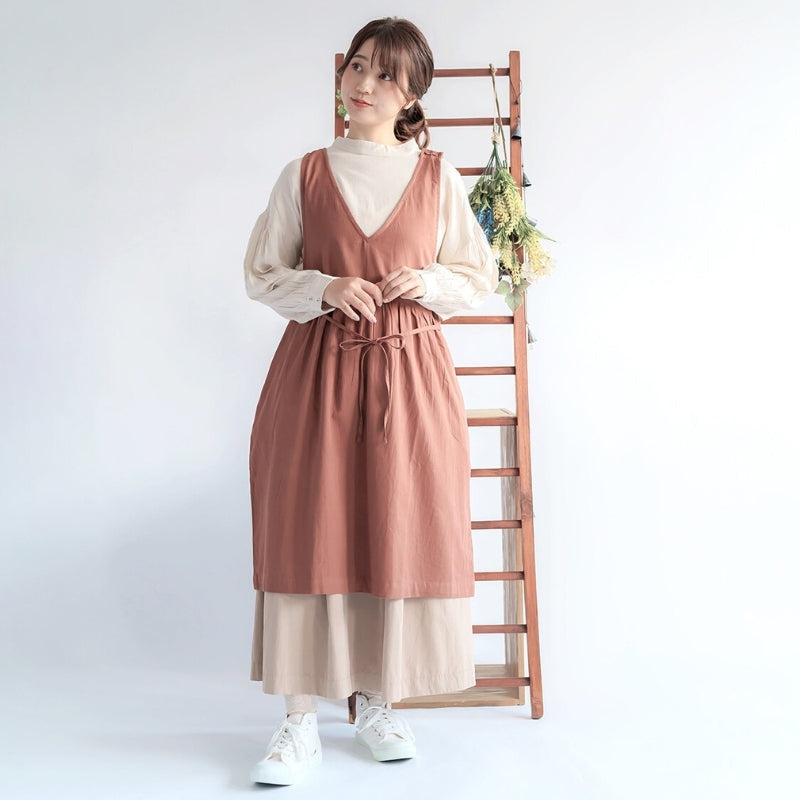 Vestido Avental Japonês