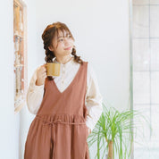 Vestido Avental Japonês