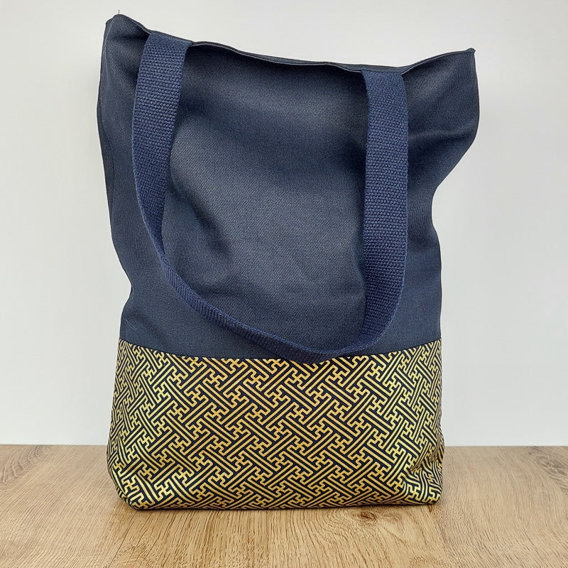 Bolsa de tecido japonês Sayagata