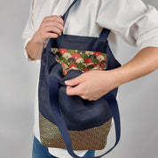 Bolsa de tecido japonês Sayagata