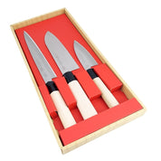 Conjunto de facas de cozinha japonesas