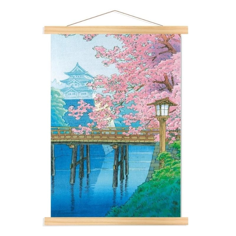 Pintura de cerejeira japonesa